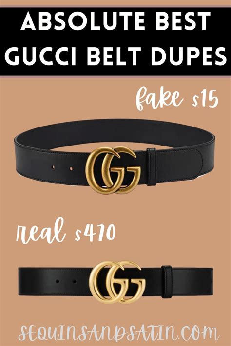 gucci belt dupes